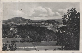 AK Weißig mit Rauenstein b. Königstein Sächs. Schweiz 1935