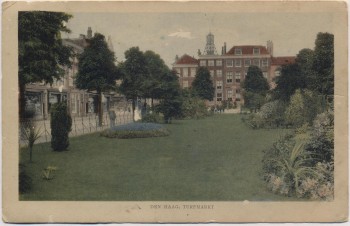 AK Den Haag Turfmarkt Südholland Niederlande 1920