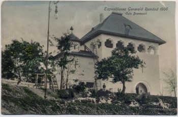 AK București Bukarest Expositiunea Generala Romana Cula Boereasca Rumänien 1906