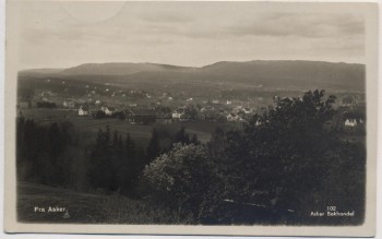 AK Foto Fra Asker Ortsansicht Akershus Norwegen Norge 1942 RAR