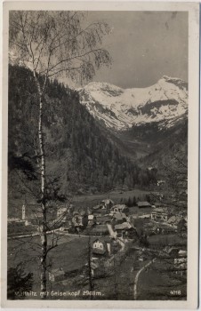 AK Foto Mallnitz mit Geiselkopf Kärnten Österreich 1941