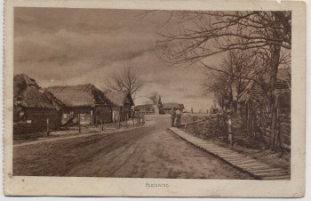 AK Rudawino Ortsansicht Ukraine 1915