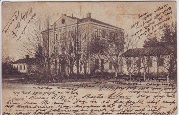 AK Borås Seminariet Västergötland Schweden 1909 RAR