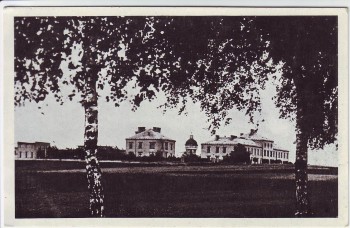 AK Lázně Bohdaneč Bohdanetsch Blick auf Kaserne Tschechien 1930