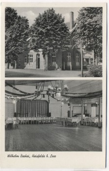 AK Heisfelde b. Leer Gastwirtschaft Wilhelm Barkei 1935