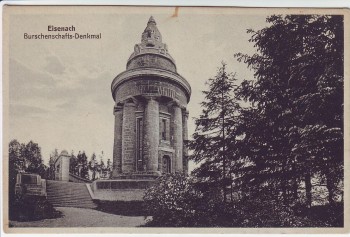AK Eisenach Burschenschafts-Denkmal 1910