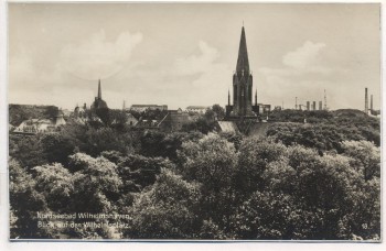 VERKAUFT !!!   AK Foto Wilhelmshaven Blick auf den Wilhelmsplatz 1930