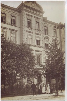 VERKAUFT !!!   AK Foto Erfurt Hausansicht Bäckerei Menschen 1910