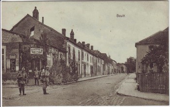 AK Boult Haute-Saône Straßenansicht mit Soldaten 1.WK Frankreich 1915