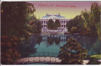 AK Frankfurt am Main Zoologischer Garten 1910