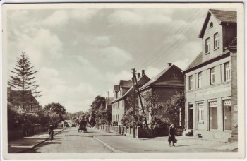 AK Foto Bad Kleinen Hauptstraße Krs. Wismar 1960