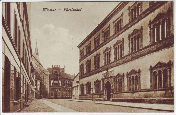 AK Wismar Fürstenhof 1910