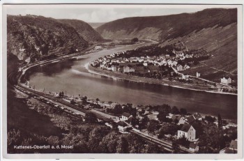 AK Foto Kattenes Oberfell an der Mosel 1950