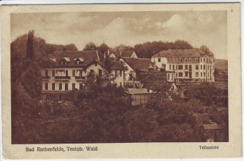 AK Bad Rothenfelde Teilansicht 1925