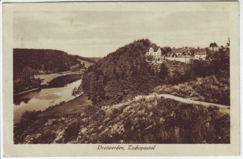 AK Dreiwerden Zschopautal Schönborn Rossau 1920