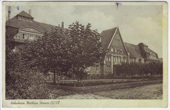 AK Bottrop Wohnheim Mathias Stinnes III/IV 1951 RAR