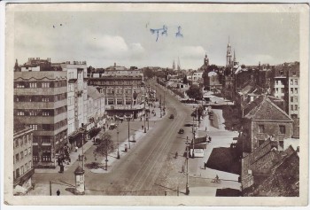 AK Hamburg St. Pauli Blick auf Reeperbahn 1953