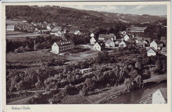 AK Nohen an der Nahe Ortsansicht bei Heimbach Birkenfeld 1960
