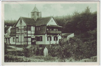 AK Hertlingshausen Rahnenhof Arbeiterferienheim Pfälzer Naturfreundehaus bei Carlsberg (Pfalz) 1932