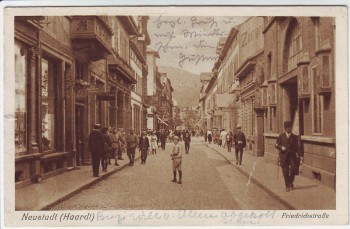 AK Neustadt an der Weinstraße Friedrichstraße Haardt 1939 AK Neustadt an der Weinstraße Friedrichstraße Haardt 1939