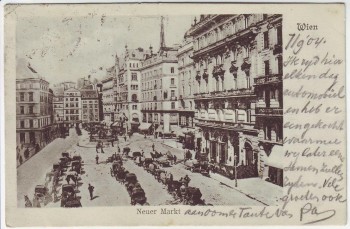 AK Wien Neuer Markt Österreich 1904