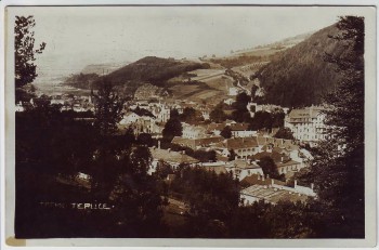 AK Foto Teplice Teplitz-Schönau Ortsansicht Böhmen Tschechien 1930