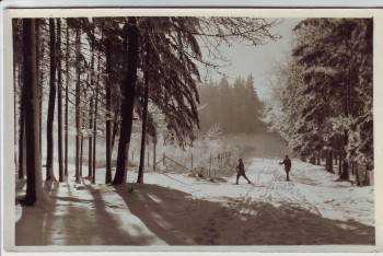 VERKAUFT !!!   AK Foto Kurort Hartha Mauerhammer im Winter bei Tharandt 1960