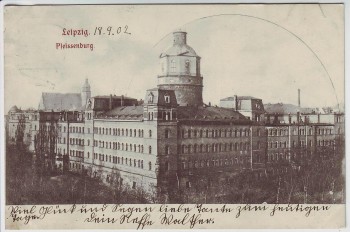 AK Leipzig Pleissenburg 1902
