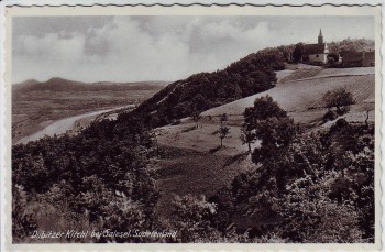 AK Foto Dublitzer Kirchl bei Salesel Dolní Zálezly Sudetenland Böhmen Tschechien 1939