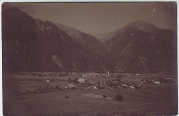 VERKAUFT !!!   AK Foto Umhausen Ortsansicht Tirol Österreich 1910