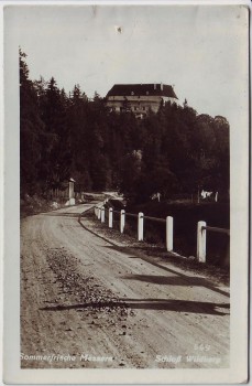 AK Foto Sommerfrische Messern Schloß Wildberg Niederösterreich Österreich 1940