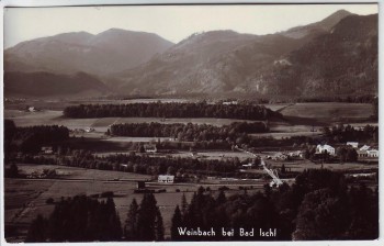 AK Foto Weinbach bei Bad Ischl Oberösterreich Österreich 1959