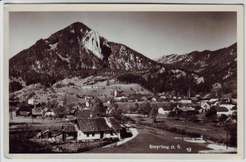 AK Foto Steyrling Ortsansicht bei Klaus an der Pyhrnbahn Oberösterreich Österreich 1940