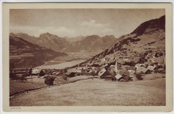 AK Amden Ortsansicht Kanton St. Gallen SG Schweiz 1910