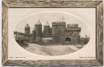 Präge-AK Metz Deutsches Tor Moselle Lothringen Frankreich 1910