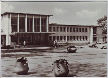 AK Foto Potsdam Hauptbahnhof 1967