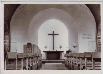 AK Foto Berlin Hakenfelde Wicherngemeinde Wichernstraße 1973