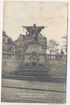 AK Foto München Sendling Monument zur Erinnerung an die Sendlinger Bauernschlacht 1911 RAR