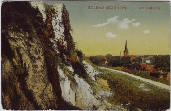 AK Bad Segeberg Am Kalkberg 1910