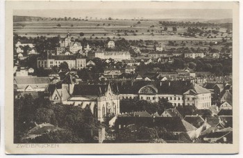 AK Zweibrücken Gesamtansicht Feldpost 1915