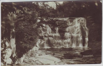 VERKAUFT !!!   AK Foto Mummelfall bei Harrachov Harrachsdorf Riesengebirge Schlesien Tschechien 1926