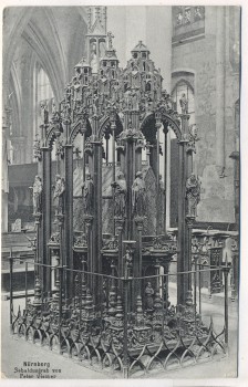 AK Nürnberg Sebaldusgrab von Peter Vischer 1910