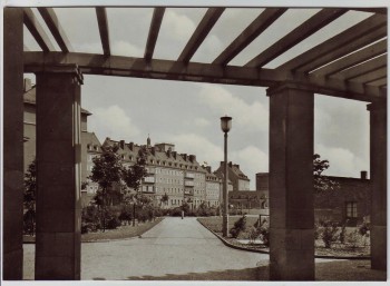 AK Foto Chemnitz Neubauten an der Inneren Klosterstraße 1960