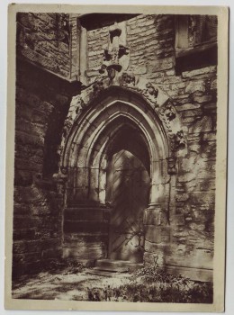 AK Foto Ebersdorf Chemnitz Stiftskirche Südportal Verlag Max Müller 1970