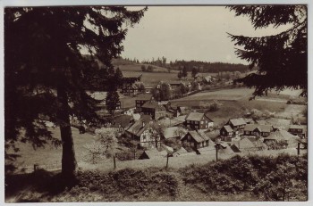AK Foto Vesser Teilansicht bei Suhl Thüringen 1960