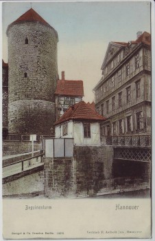 AK Hannover Beguinenturm 1910