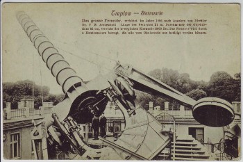 AK Berlin Treptow Sternwarte 1924