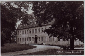 AK Foto See (Niesky) FDGB-Sanatorium Heideland 1961