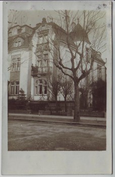 VERKAUFT !!!   AK Foto Freiburg im Breisgau Hausansicht Villa 1925