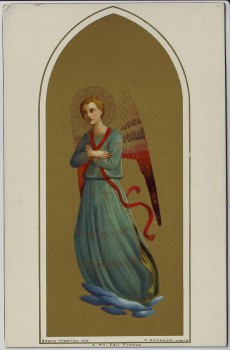 Künstler-AK Litho Beato Angelico Religion Engel 1910